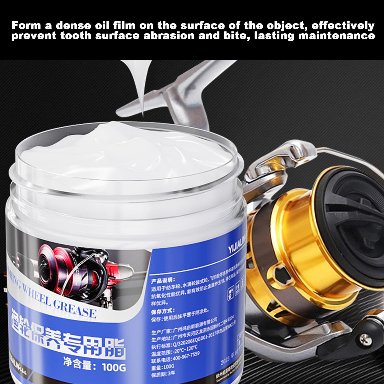 Reel Repair Kit - 100g Fishing Reel Maintenance Oil and