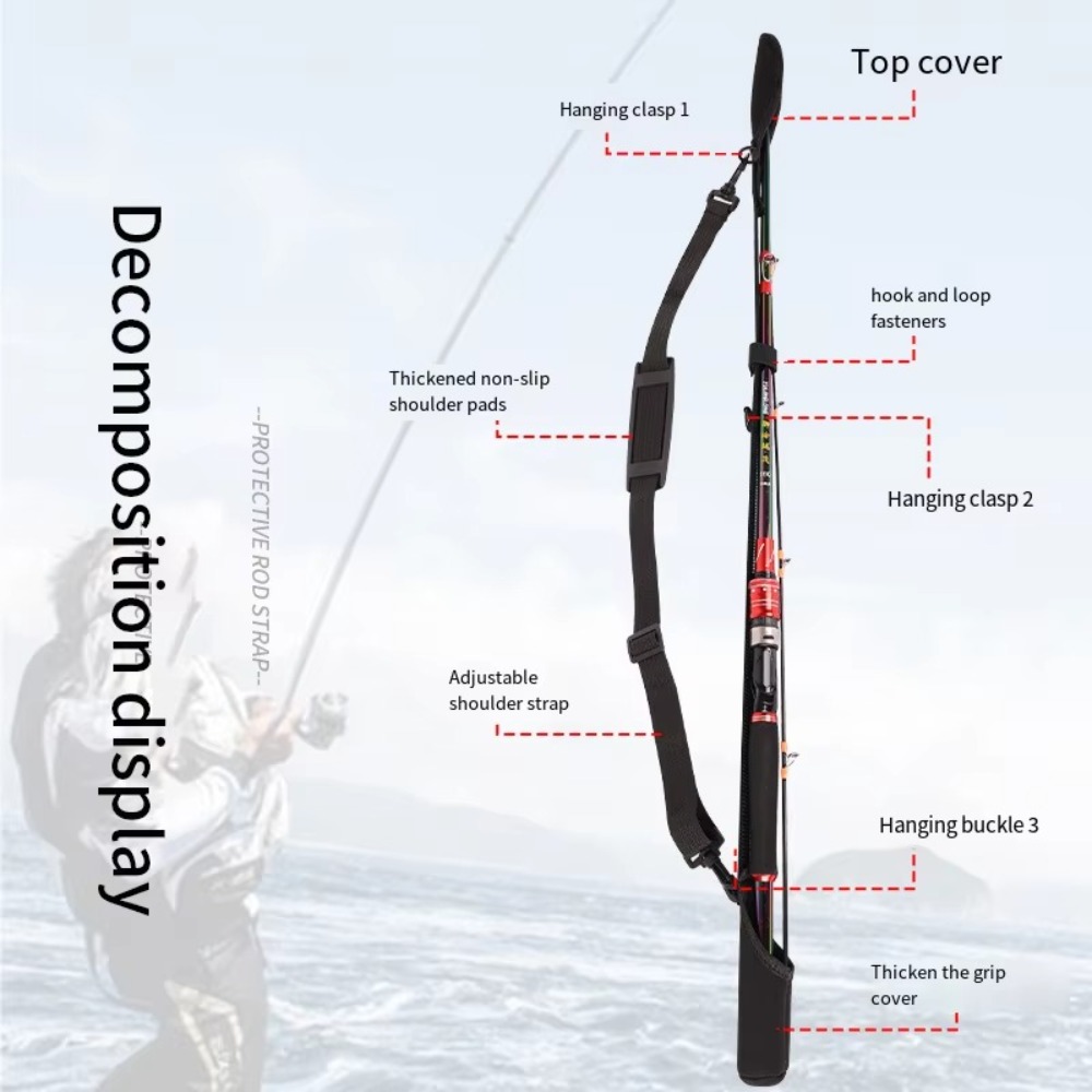 Adjustable Fishing Rod Storage - Reel Cover review and price