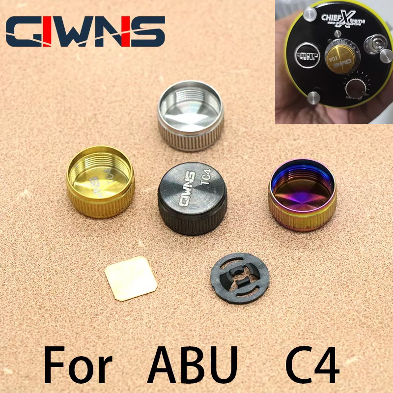 FOR ABU C4 TC4 Titanium Alloy  - Reel Drag Knob review and price