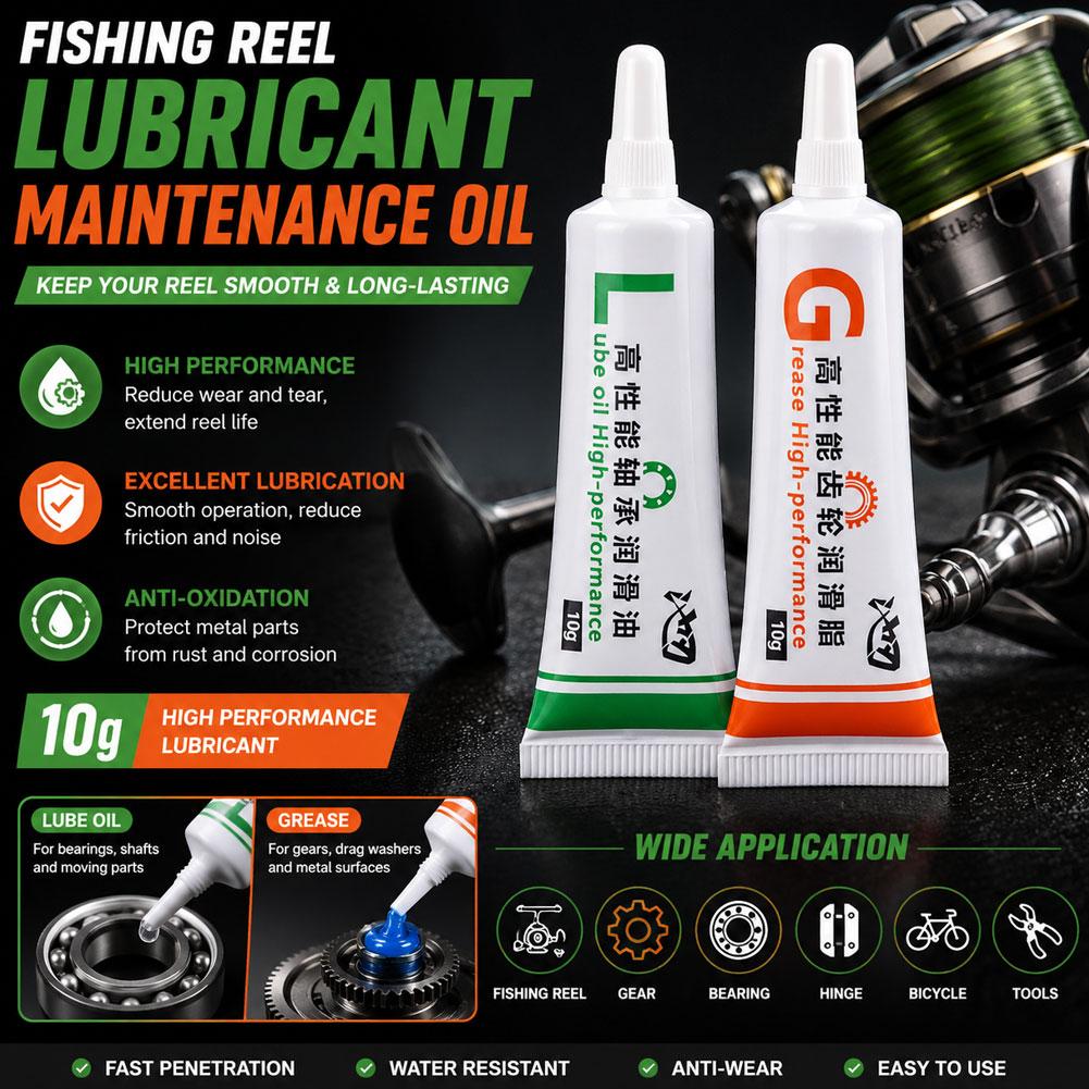 Fishing Reel Lubricant Oil Gre - Reel Grease review and price