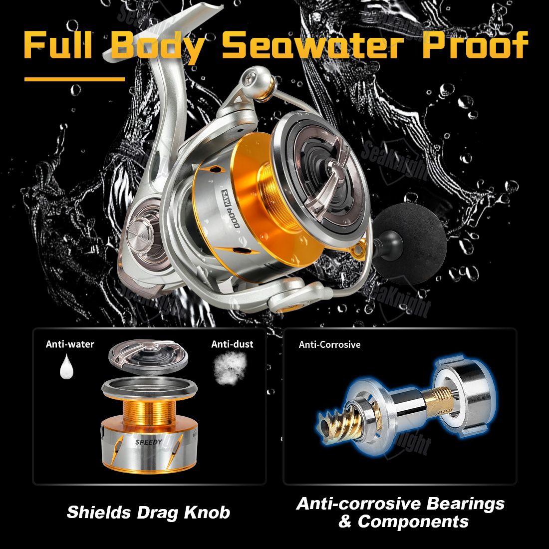 SeaKnight Brand Speedy SAW Sal - Reel Drag Knob review and price
